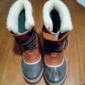 Sorel Men's Brown and Gray Winter Boots